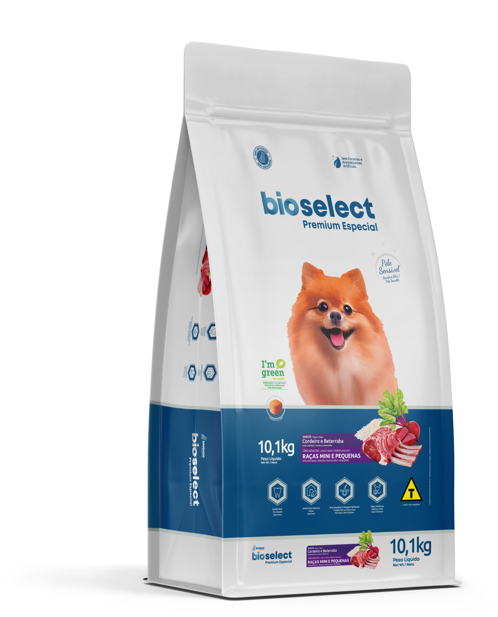 BIOSELECT Premium Especial Raças Mini e Pequenas Adultos Biobase